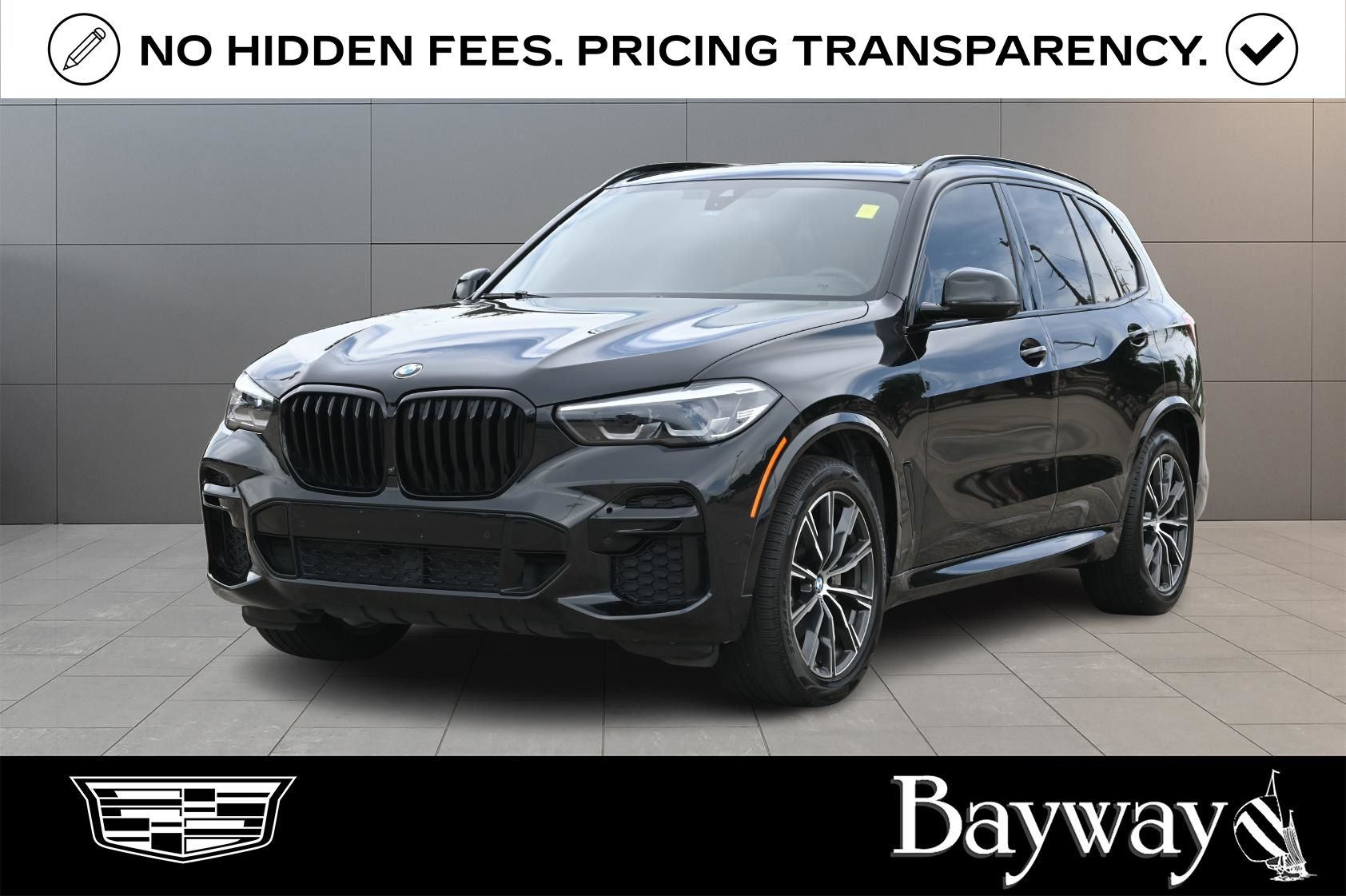 2023 BMW X5 sDrive40i Black at North Houston Mitsubishi