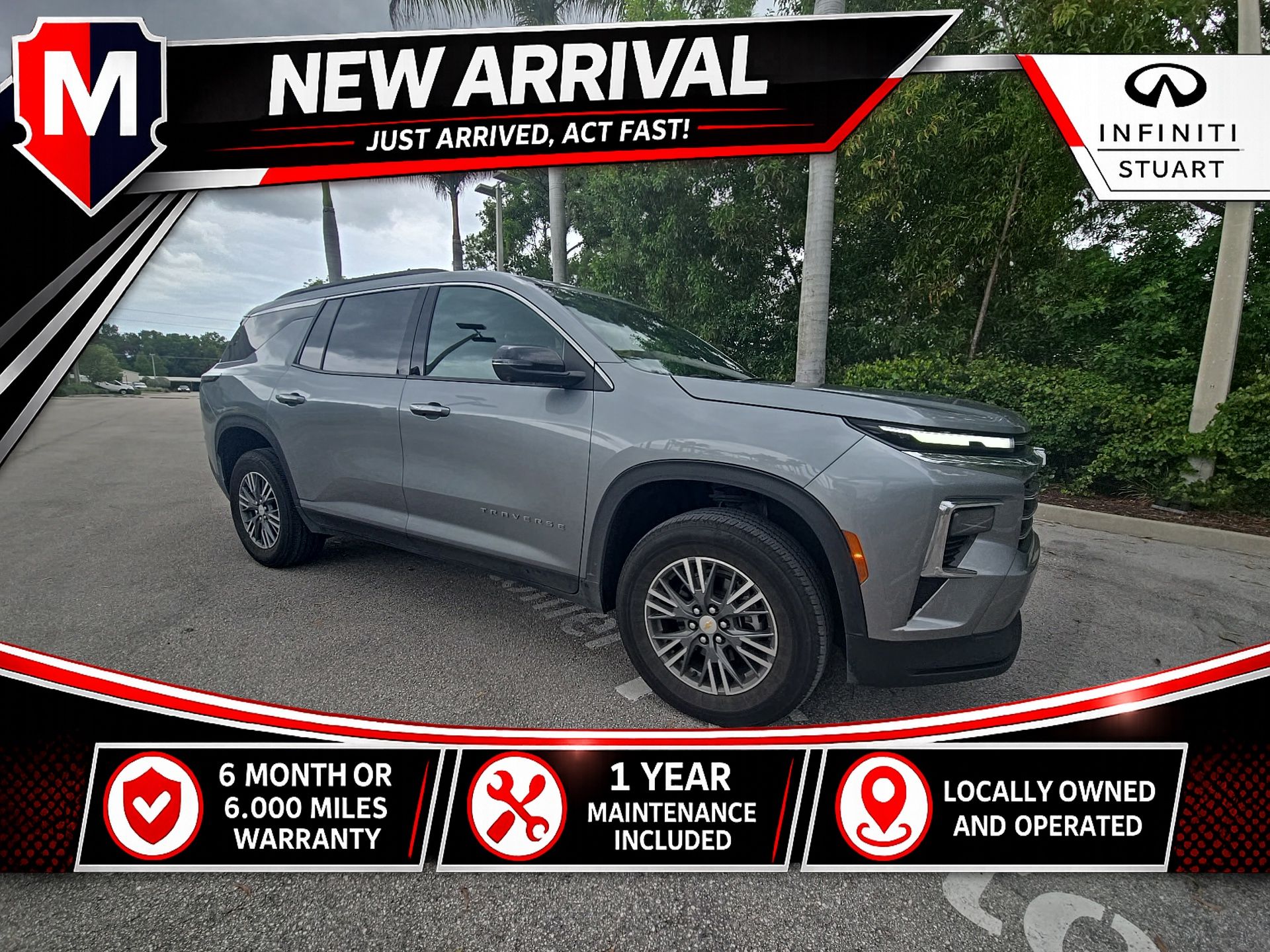 2024 Chevrolet Traverse FWD LT's photo