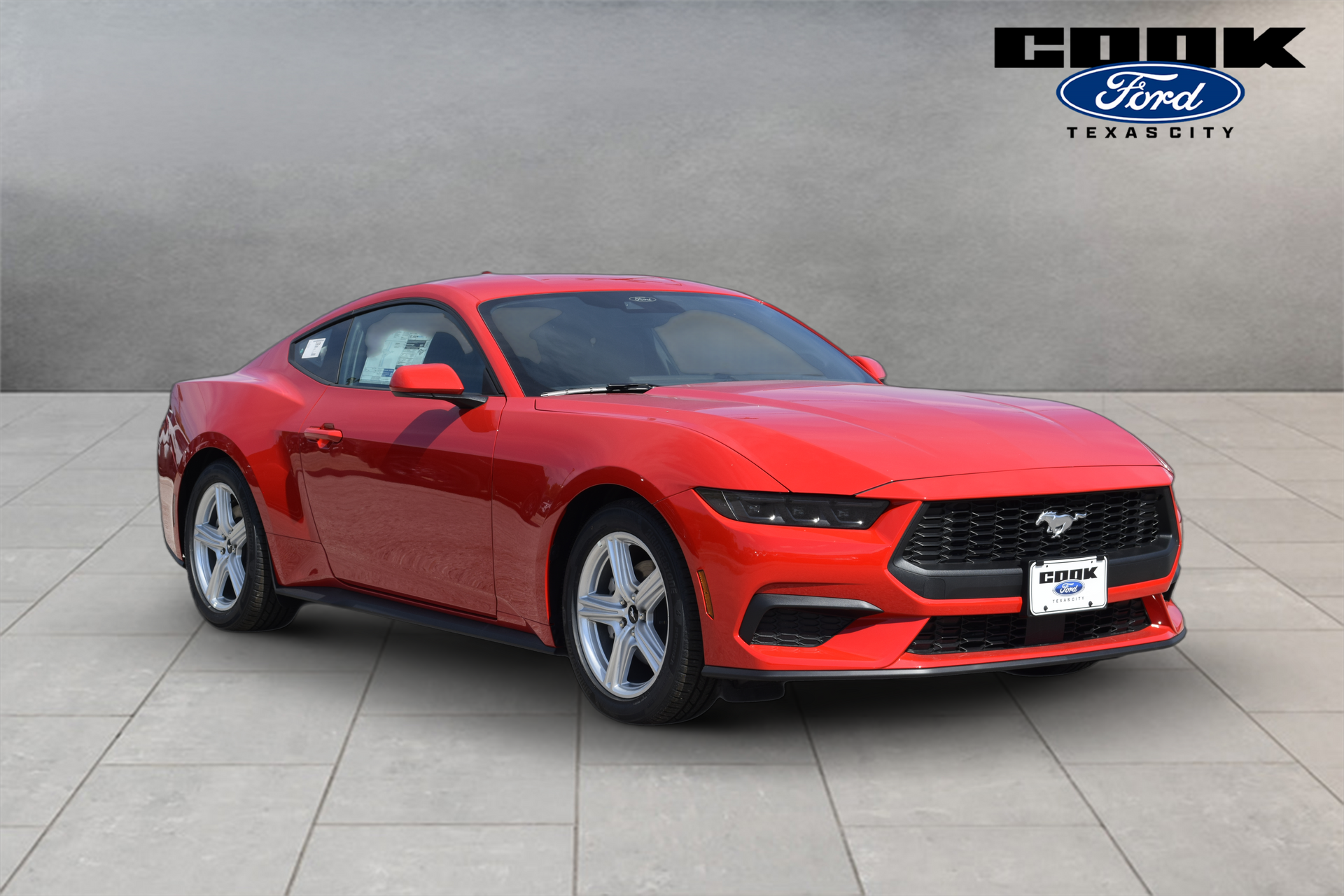 2026 Ford Mustang EcoBoost Red at EAG Ford Navasota