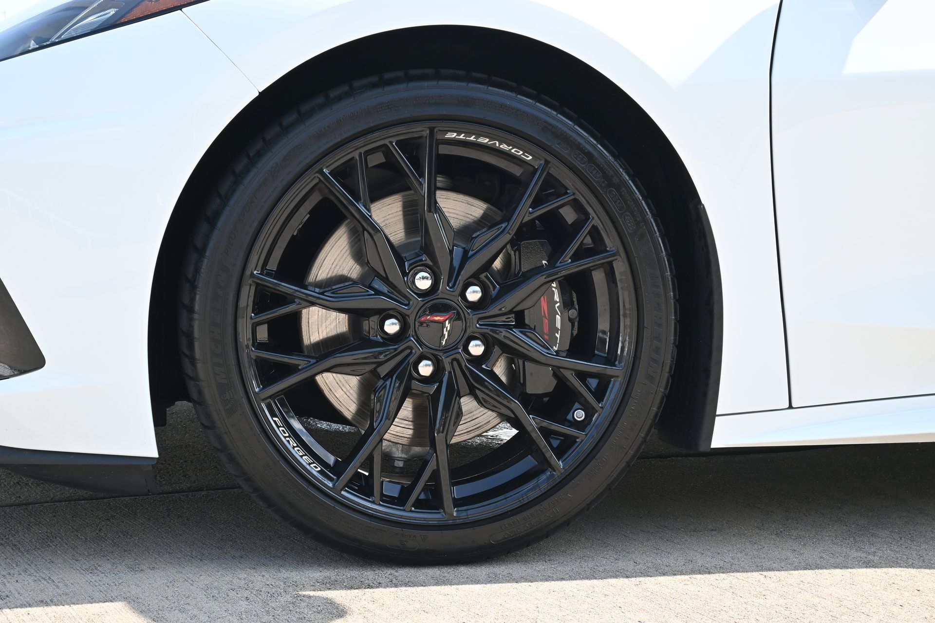 2024 Chevrolet Corvette Stingray White at Central Houston Nissan