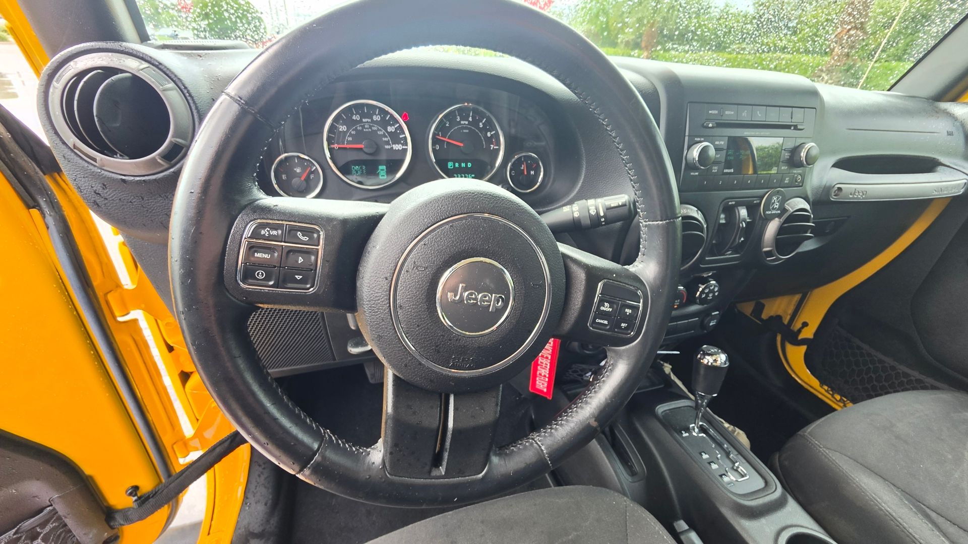 Used 2015 Baja Yellow Clearcoat Jeep Unlimited Sport image 19
