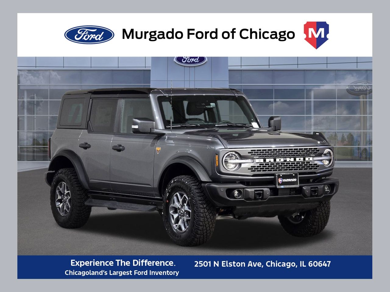 Carbonized Gray Metallic 2025 Ford Bronco SUV / Crossover Four-Wheel Drive Automatic