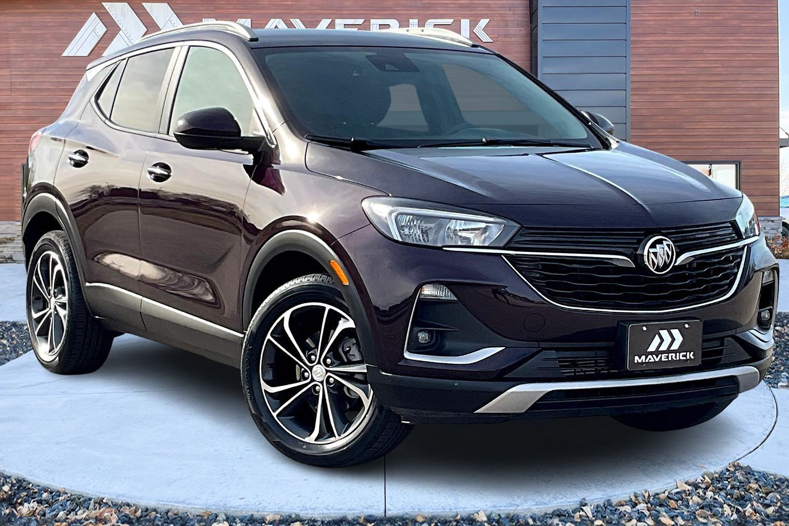 Black Currant Metallic 2021 Buick Encore GX Select AWD SUV / Crossover All-Wheel Drive Automatic