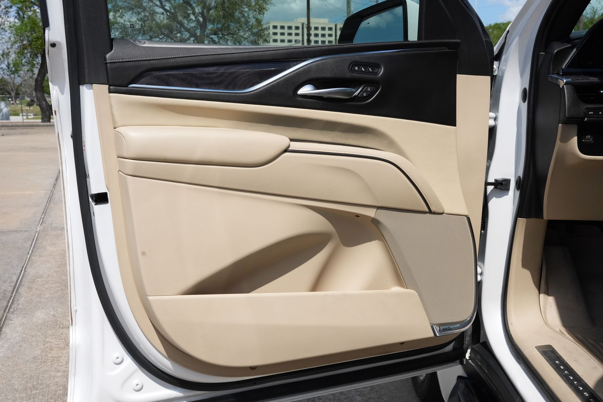 2021 Cadillac Escalade ESV Premium White at DeMontrond Automotive Group