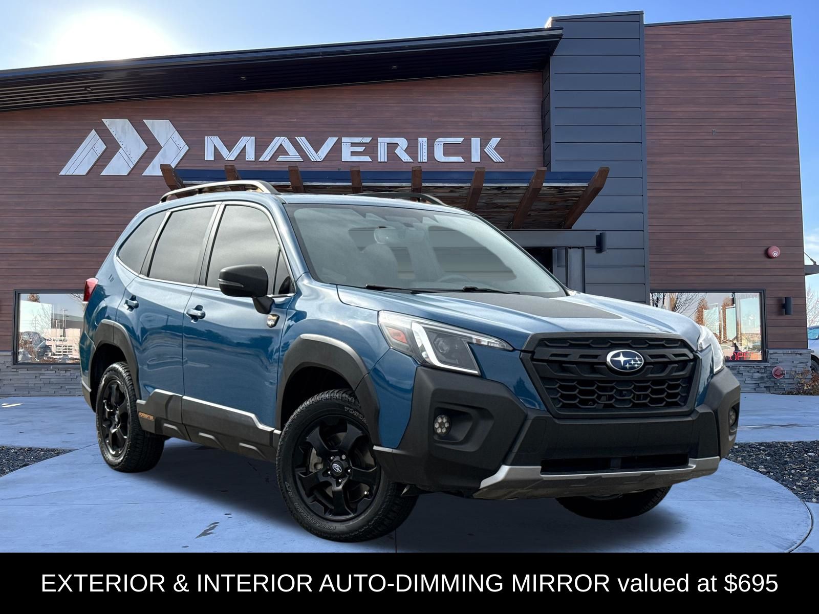 Geyser Blue 2024 Subaru Forester SUV / Crossover All-Wheel Drive Continuously Variable Transmission