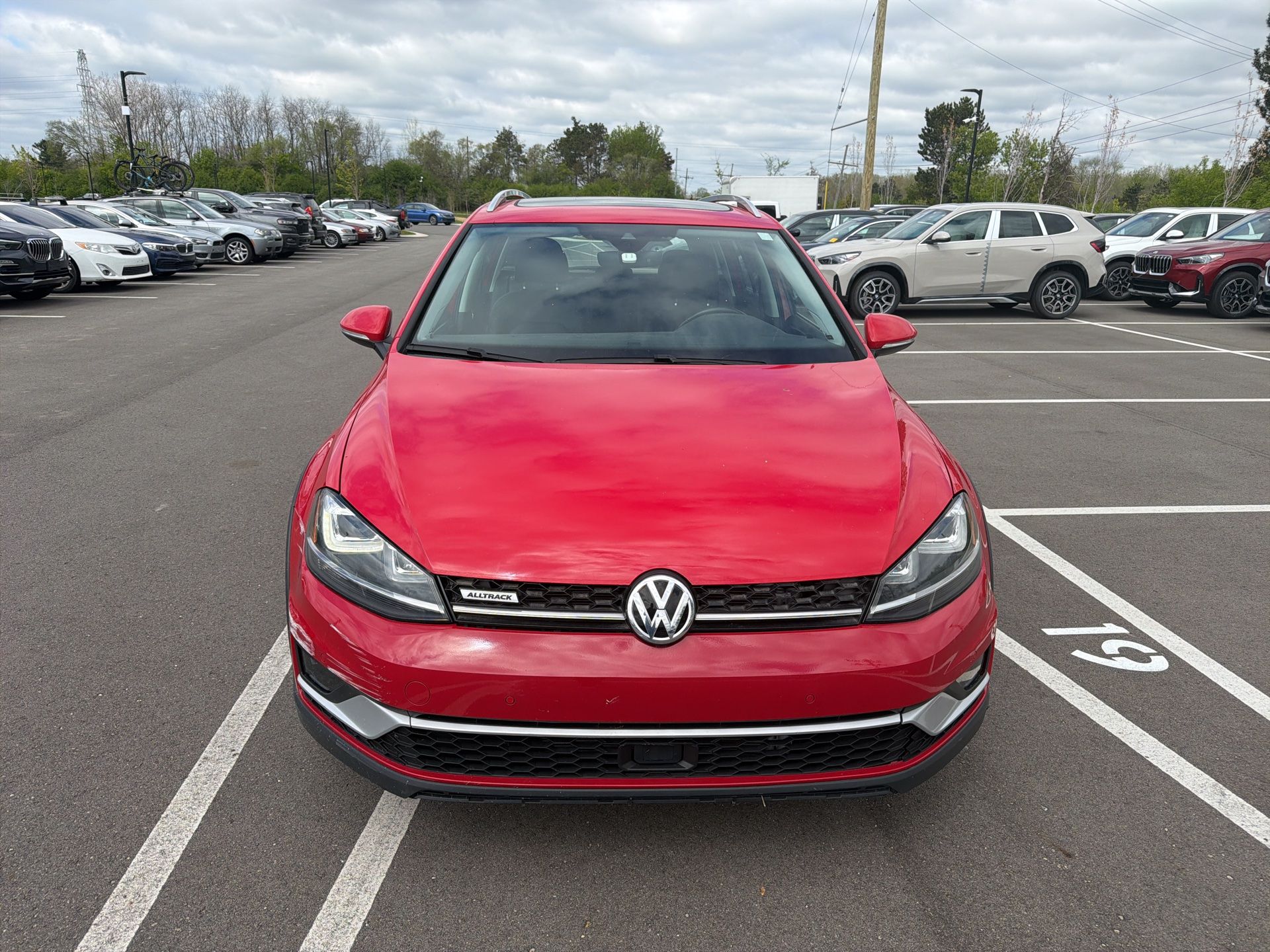 used 2017 Volkswagen Golf Alltrack car, priced at $17,840