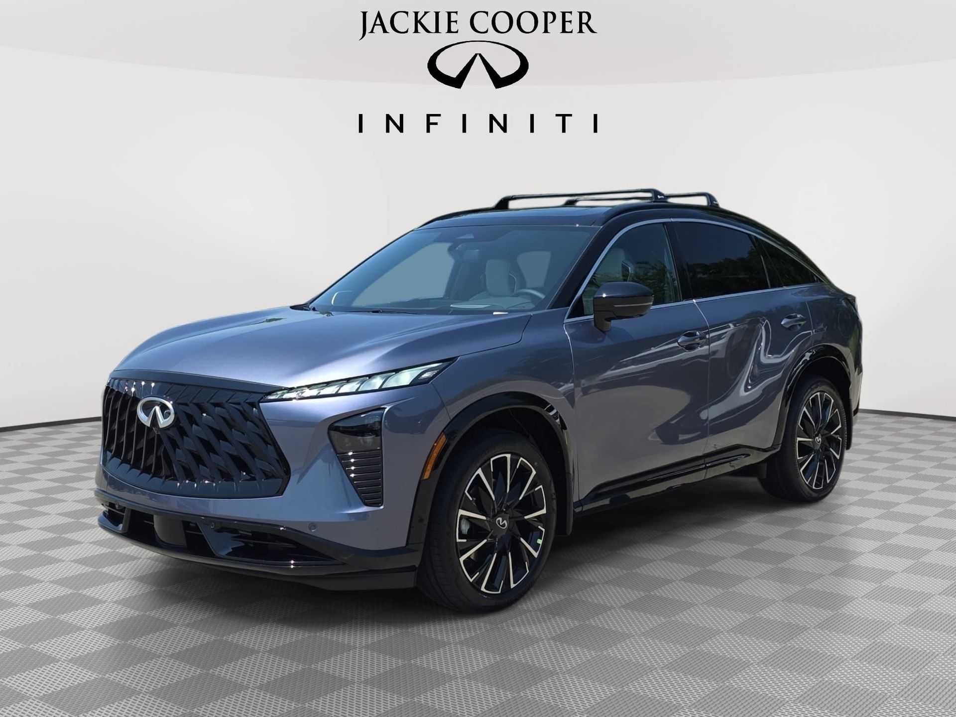 Moonbow Blue/Blk Obsidian 2027 INFINITI QX65 SUV / Crossover All-Wheel Drive 9-Speed Automatic