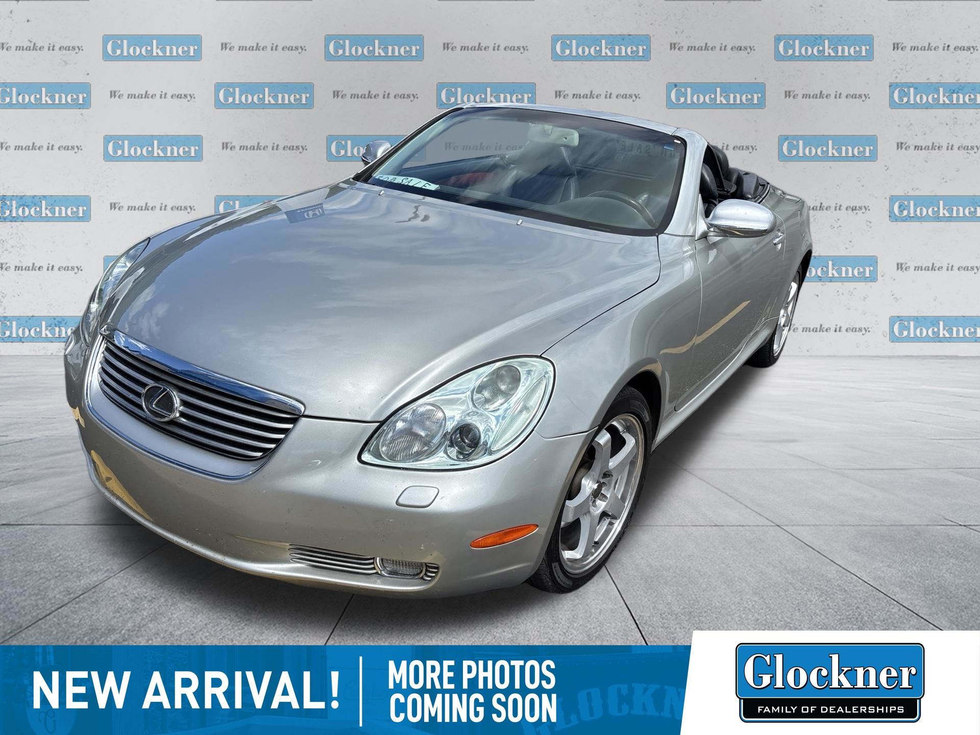 Millennium Silver Metallic 2002 Lexus SC Convertible Rear-Wheel Drive 5-Speed Automatic Overdrive