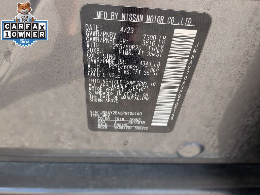 2023 Nissan Armada SL Gray at Joe Myers Mazda Kia