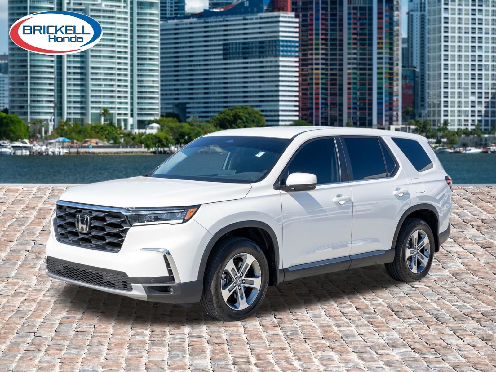 Platinum White Pearl 2025 Honda Pilot SUV / Crossover All-Wheel Drive Automatic