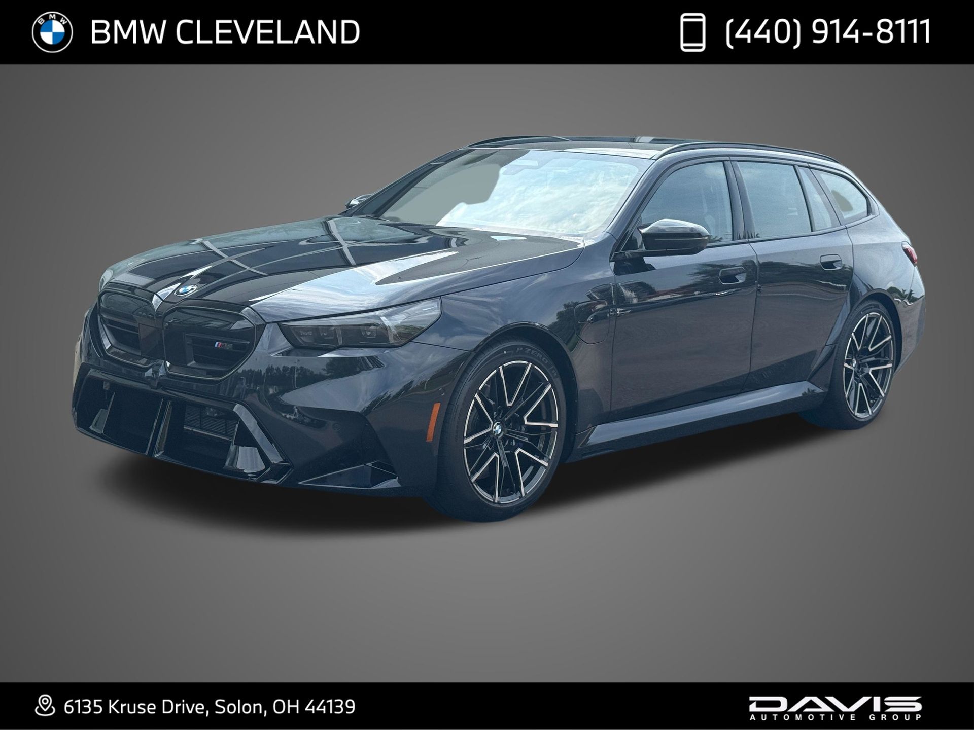 Carbon Black Metallic 2026 BMW M5 Wagon All-Wheel Drive 8-Speed Automatic