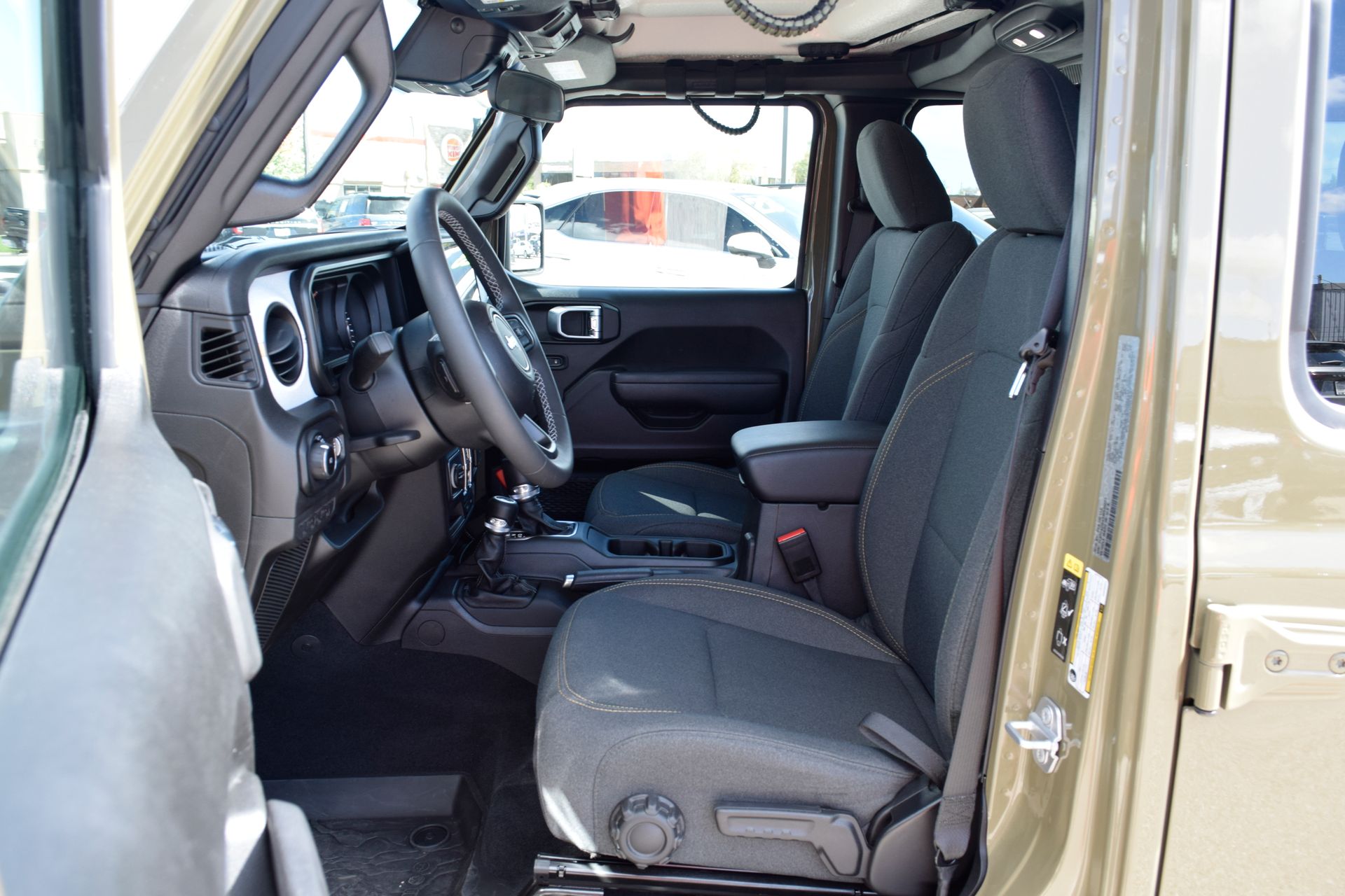 2025 Jeep Wrangler Sport S Green at Mac Haik CDJR North Houston