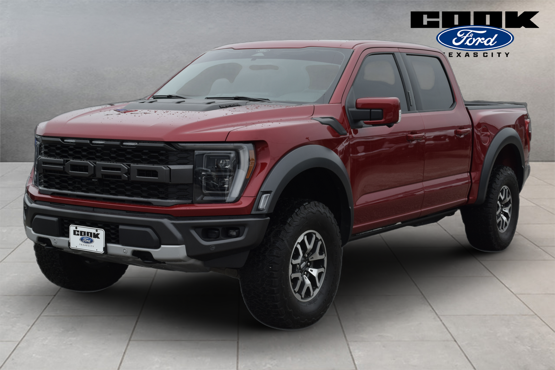 2022 Ford F-150 Raptor Red at Classic Chevrolet Galveston