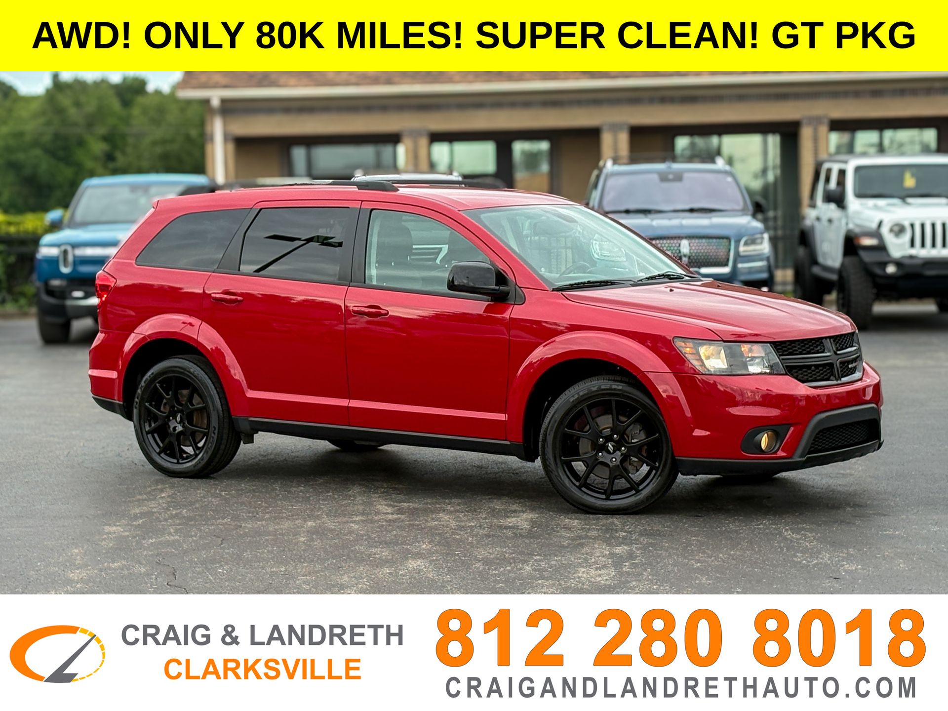 Redline 2 Coat Pearl 2019 Dodge Journey SUV / Crossover All-Wheel Drive 6-Speed Automatic
