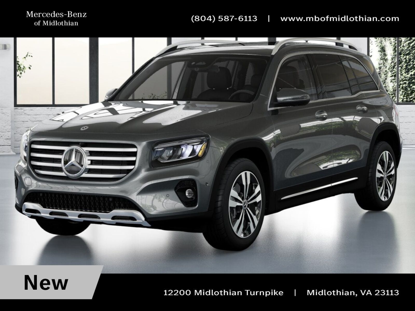 Gray (Mountain Grey Metallic) 2026 Mercedes-Benz GLB SUV / Crossover All-Wheel Drive 8-Speed Dual Clutch