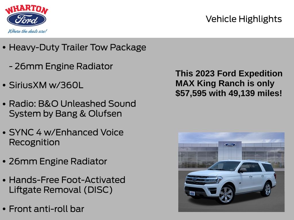 2023 Ford Expedition Max King Ranch - 10