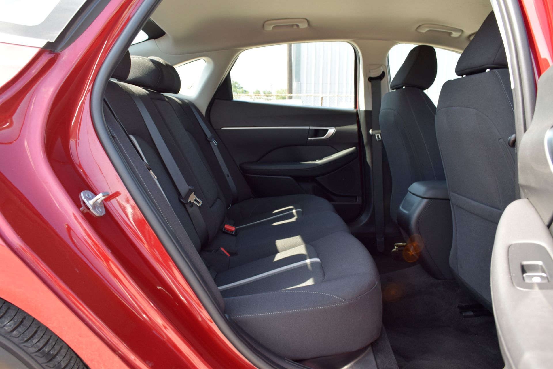 2025 Hyundai Sonata SEL Red at Classic Elite Chevrolet Sugar Land
