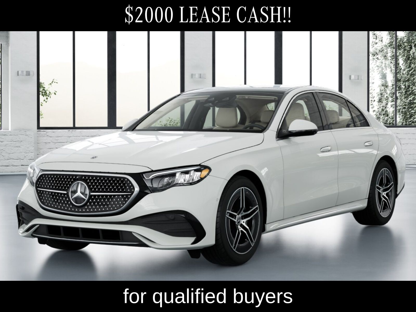 Polar White 2026 Mercedes-Benz E-Class Sedan All-Wheel Drive 9-Speed Automatic