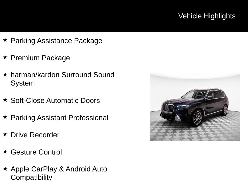 2023 BMW X7 xDrive40i photo