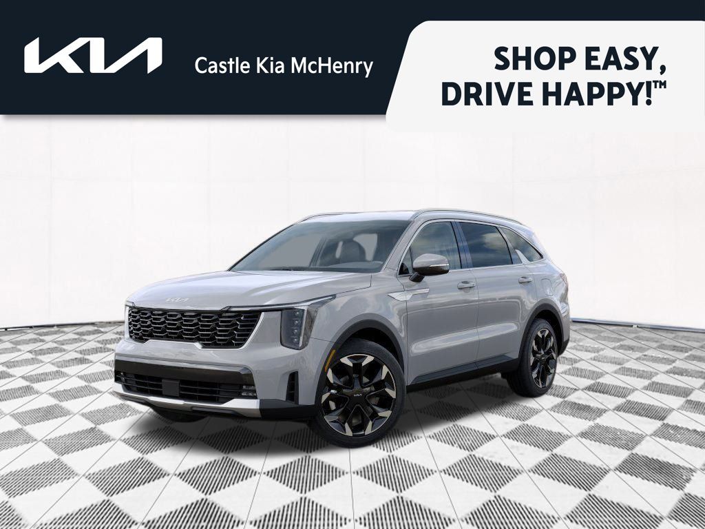 Wolf Gray 2026 Kia Sorento EX AWD SUV / Crossover All-Wheel Drive 8-Speed Dual Clutch