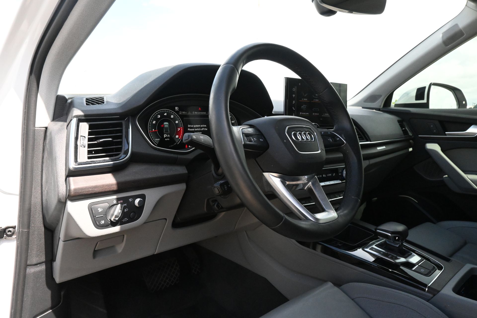 2021 Audi Q5 45 Prestige White at Genesis of Spring