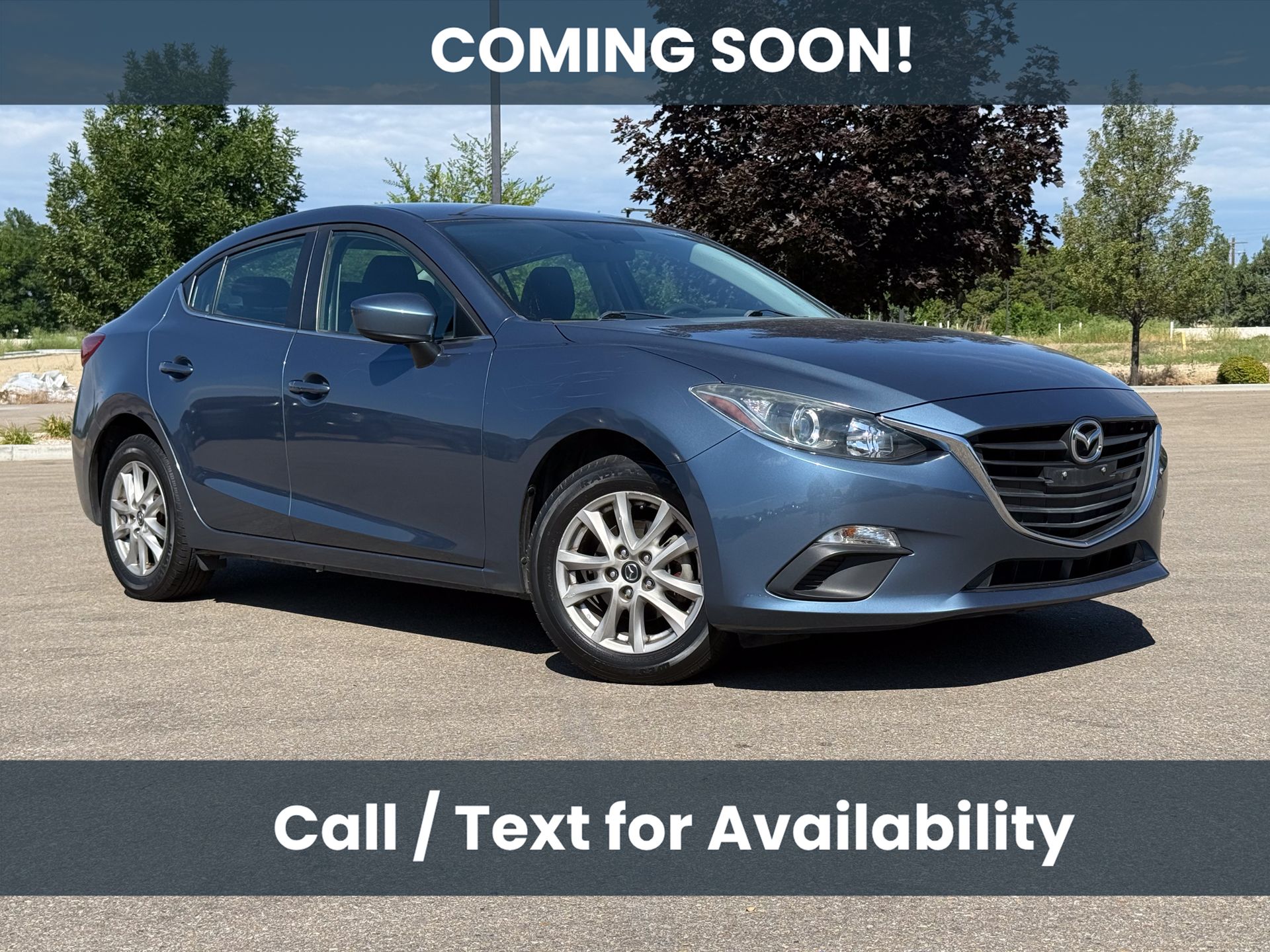 Blue Reflex Mica 2016 Mazda MAZDA3 Sedan Front-Wheel Drive Automatic