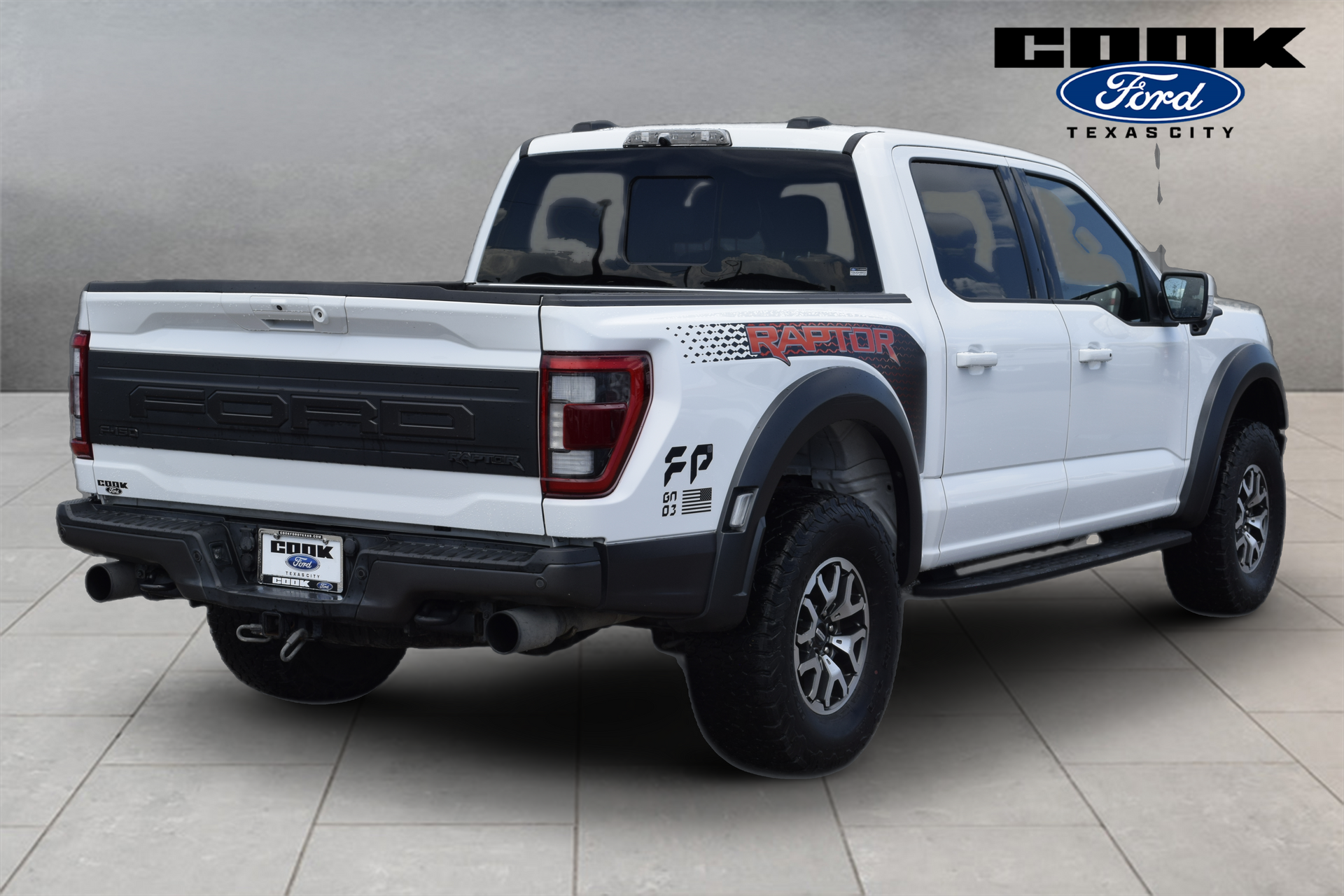 2022 Ford F-150 Raptor White at Classic Chevrolet Galveston