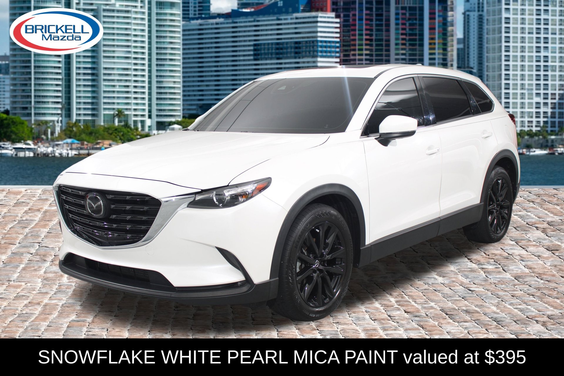 Snowflake White Pearl Mica 2023 Mazda CX-9 SUV / Crossover All-Wheel Drive 6-Speed Automatic