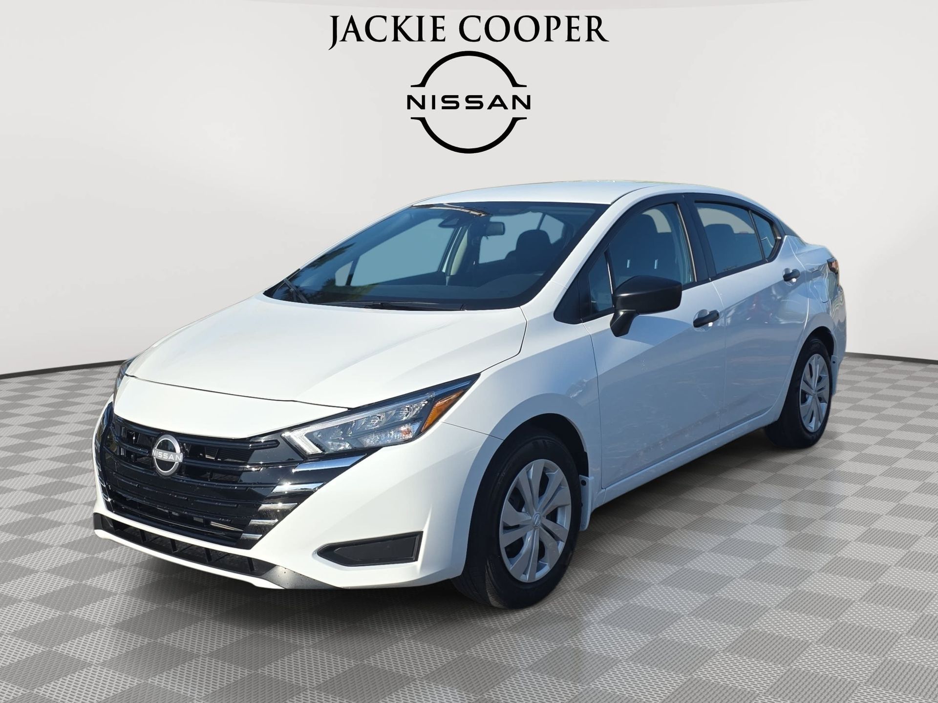 White (Fresh Powder) 2025 Nissan Versa Sedan Front-Wheel Drive Continuously Variable Transmission