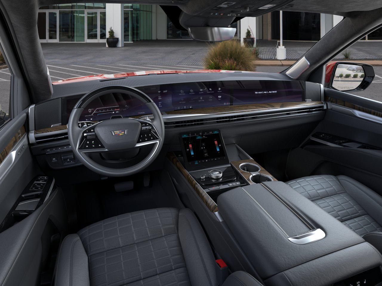 2025 Cadillac Escalade Sport Platinum Red at Central Houston Nissan