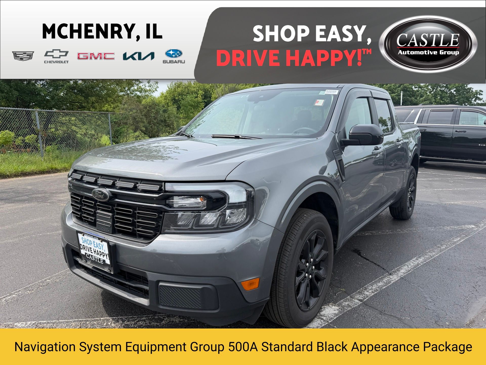Carbonized Gray Metallic 2024 Ford Maverick Pickup Truck Front-Wheel Drive Continuously Variable Transmission