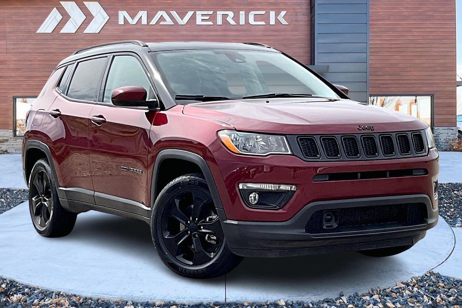 Velvet Red Pearlcoat 2021 Jeep Compass Altitude 4WD SUV / Crossover Four-Wheel Drive Automatic