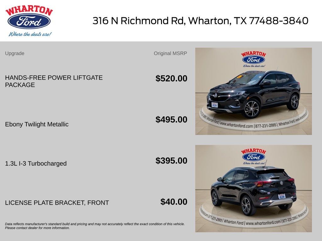 2021 Buick Encore GX Essence Black at Big Star Buick GMC