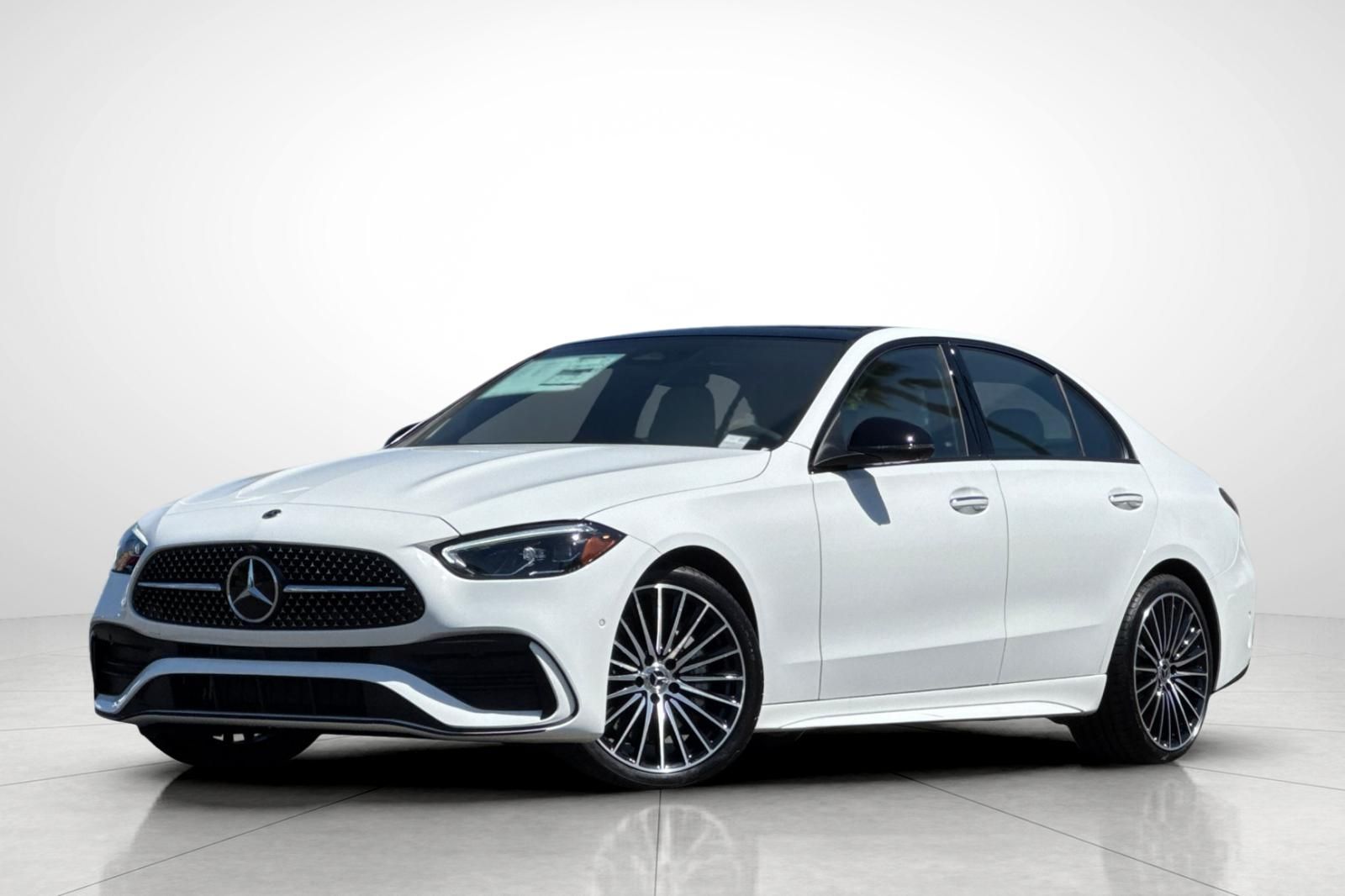 Polar White 2026 Mercedes-Benz C-Class Sedan Rear-Wheel Drive 9-Speed Automatic
