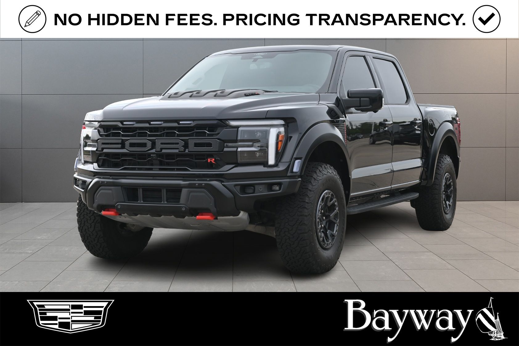 Black Metallic 2025 Ford F-150 Pickup Truck Four-Wheel Drive Automatic