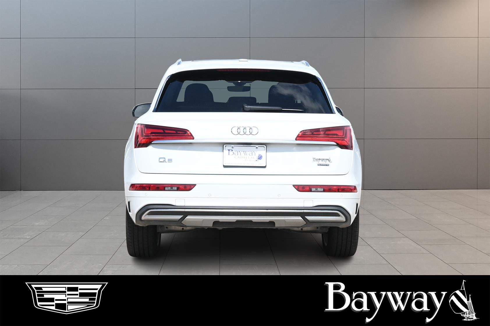 2021 Audi Q5 45 Prestige White at Genesis of Spring