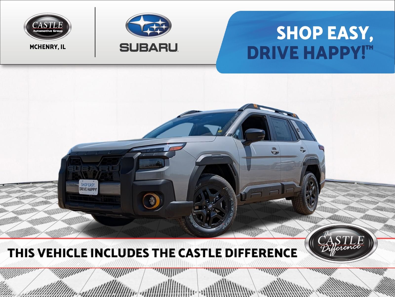 River Rock Pearl 2026 Subaru Outback SUV / Crossover All-Wheel Drive Continuously Variable Transmission