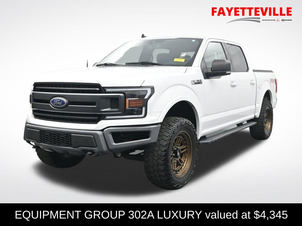 Oxford White 2020 Ford F-150 XLT SuperCrew 4WD Pickup Truck Four-Wheel Drive Automatic