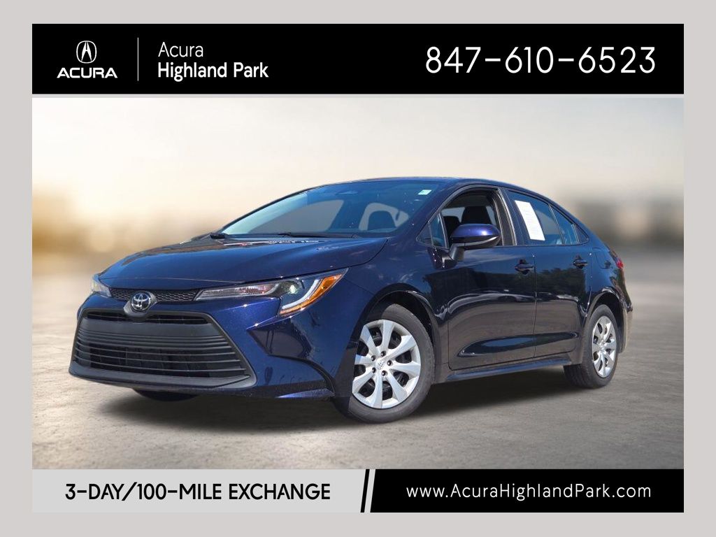 Blueprint 2025 Toyota Corolla Sedan Front-Wheel Drive Continuously Variable Transmission