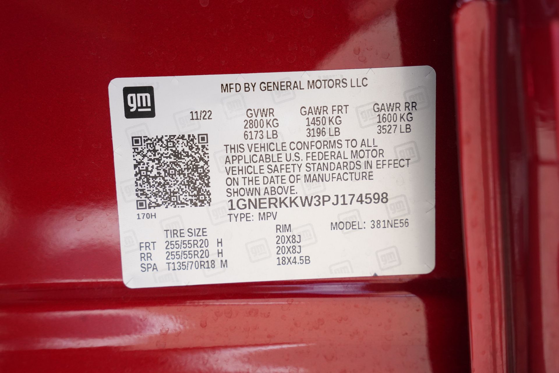 2023 Chevrolet Traverse Premier Red at Classic Elite Chevrolet Hwy 6