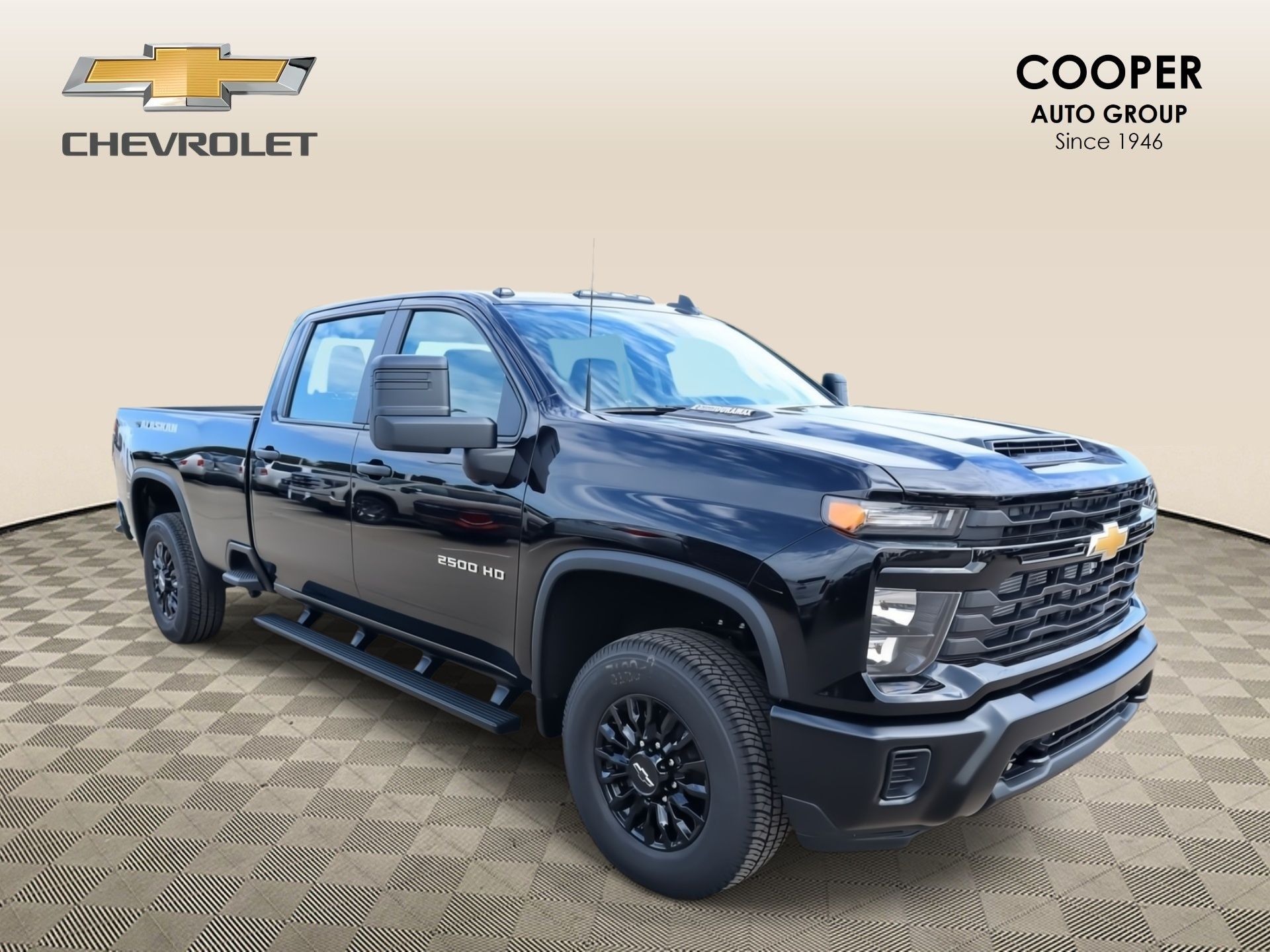 Black 2026 Chevrolet Silverado 2500HD Pickup Truck Four-Wheel Drive Automatic