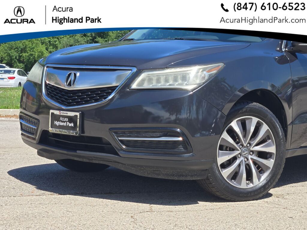 Used 2015 Acura MDX Technology Package with VIN 5FRYD3H42FB007881 for sale in Highland Park, IL