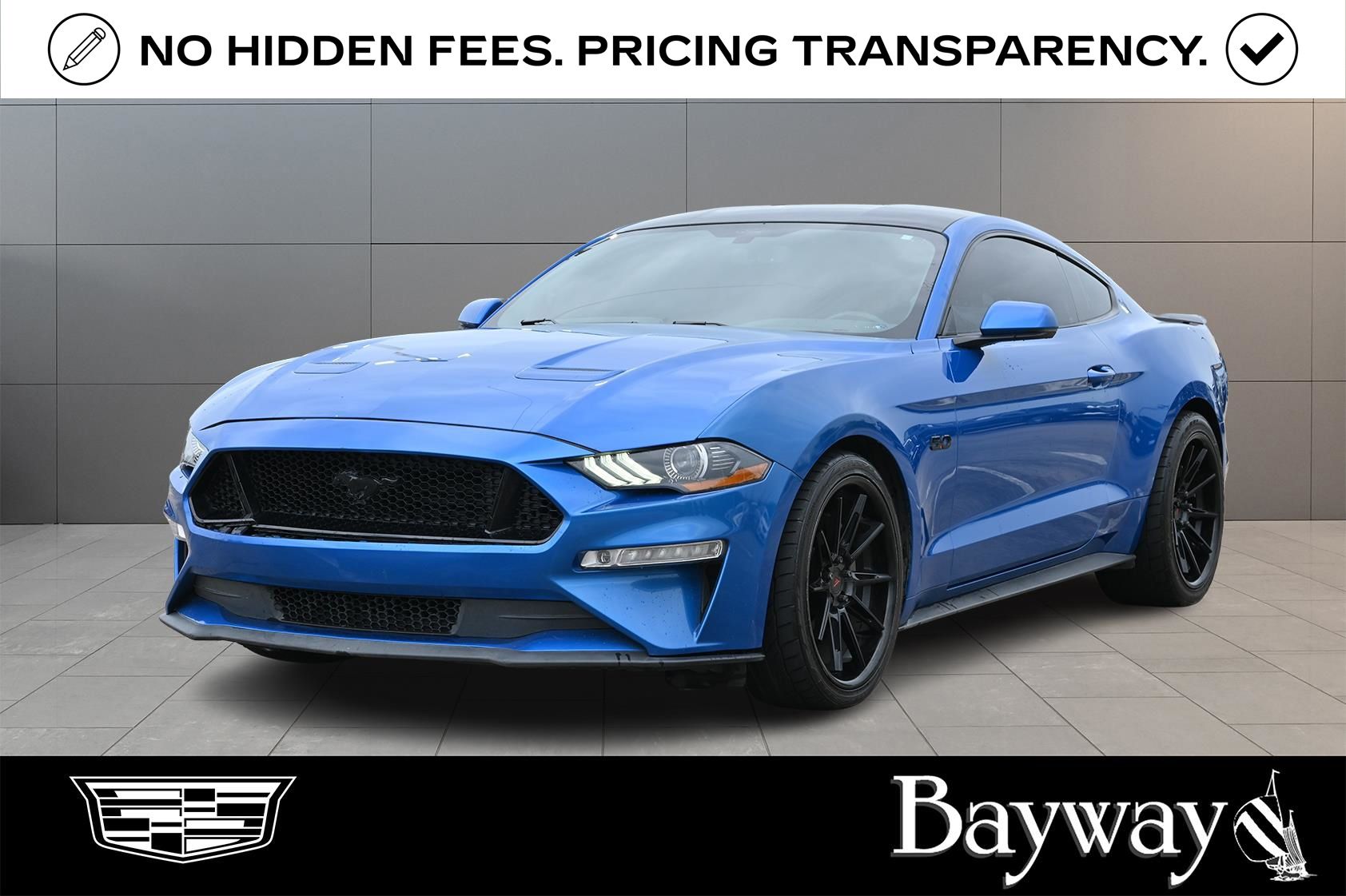 2019 Ford Mustang GT Premium Blue at Emmons Autoplex