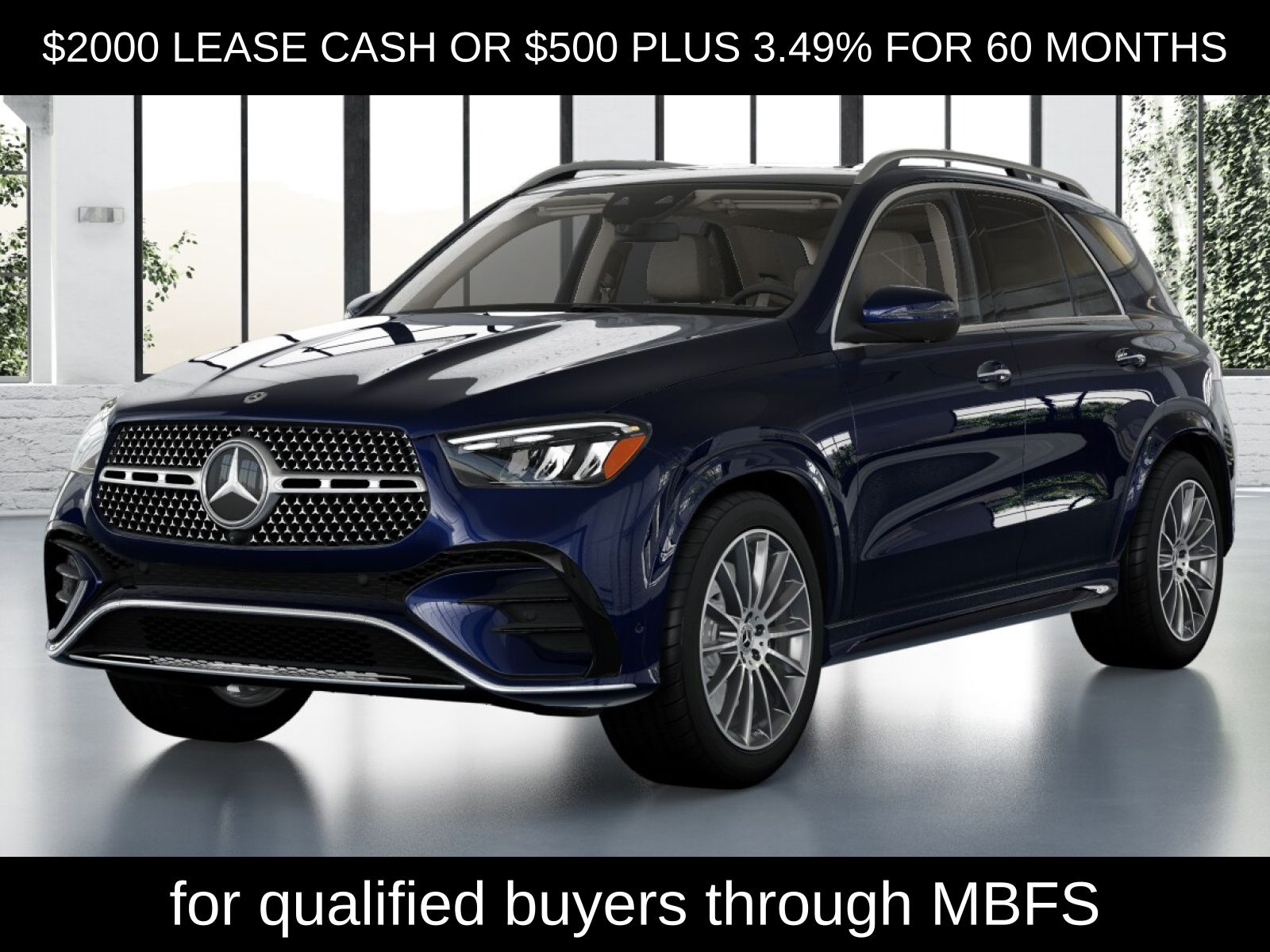 MANUFAKTUR Mystic Blue Metallic 2026 Mercedes-Benz GLE SUV / Crossover All-Wheel Drive 9-Speed Automatic