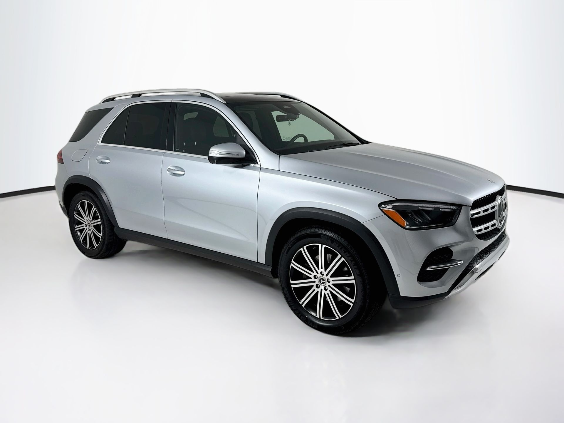 Cirrus Silver Metallic 2025 Mercedes-Benz GLE SUV / Crossover All-Wheel Drive 9-Speed Automatic