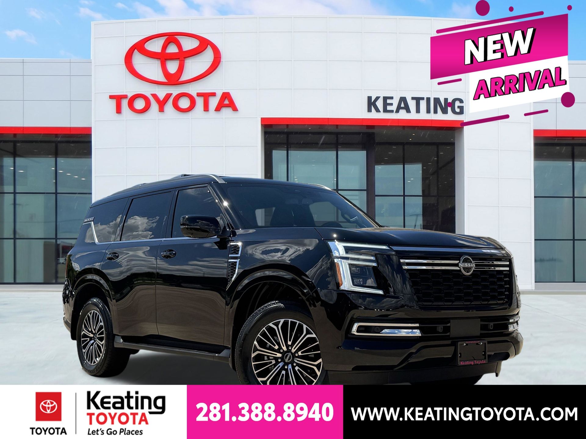 Super Black 2026 Nissan Armada SUV / Crossover Four-Wheel Drive 9-Speed Automatic