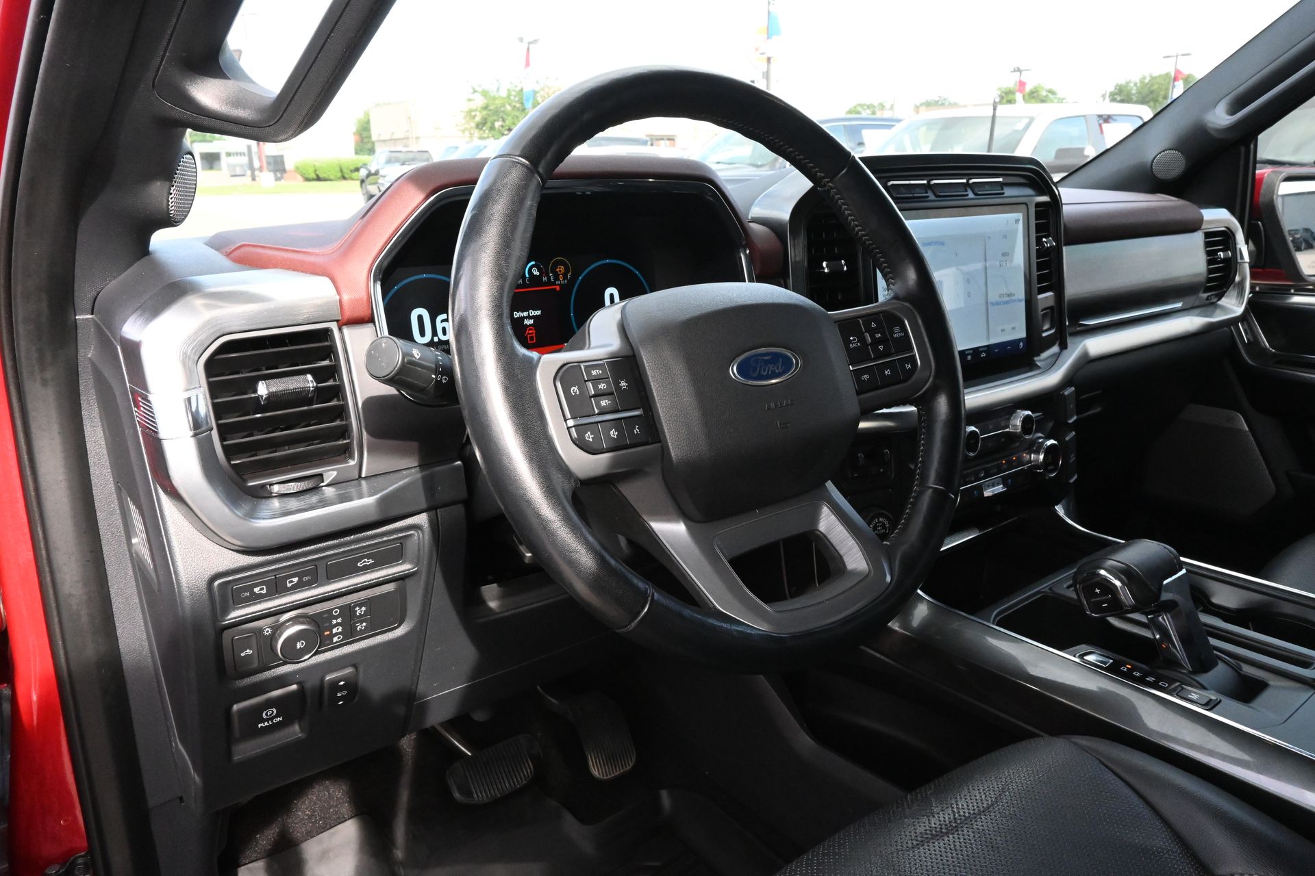 2021 Ford F-150 Lariat Red at Cook Ford