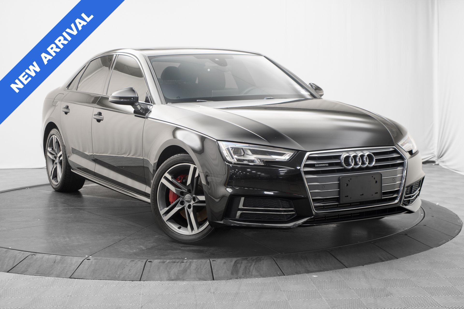 Mythos Black Metallic 2017 Audi A4 2.0T quattro Premium Plus AWD Sedan All-Wheel Drive 7-Speed Automatic