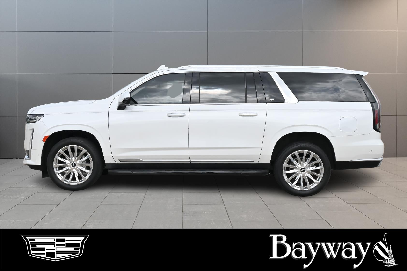 2021 Cadillac Escalade ESV Premium White at DeMontrond Automotive Group