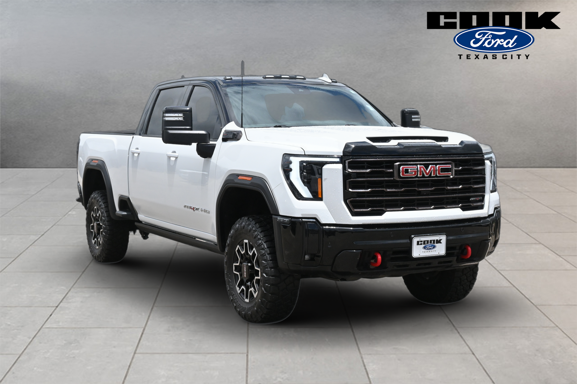 2025 GMC Sierra 2500HD AT4X White at Classic Chevrolet Galveston